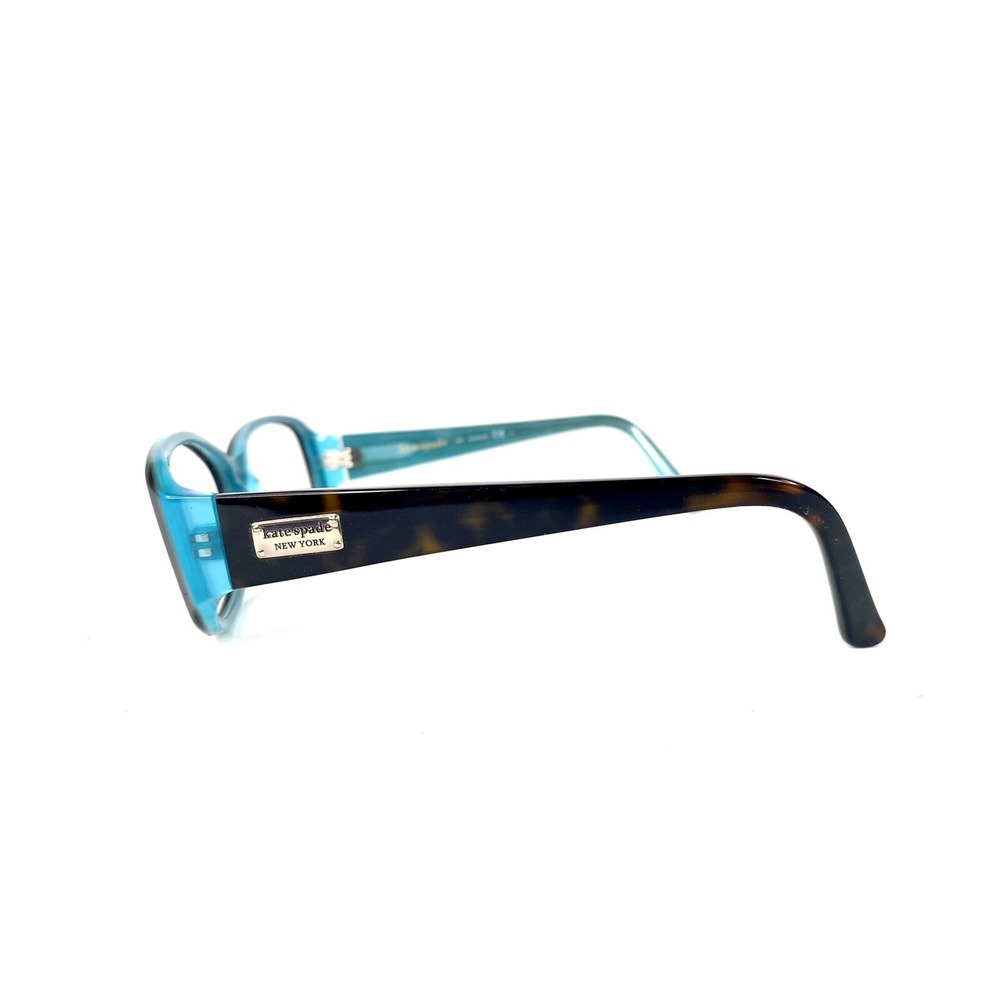 Kate Spade Brown Blue Tortoise Oval Rectangular Glasses Paxton JEYP 53 16 130 - Picture 3 of 10